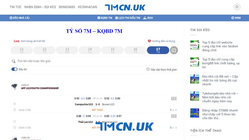 Tổng hợp các dịch vụ nổi bật tại trang 7mcn