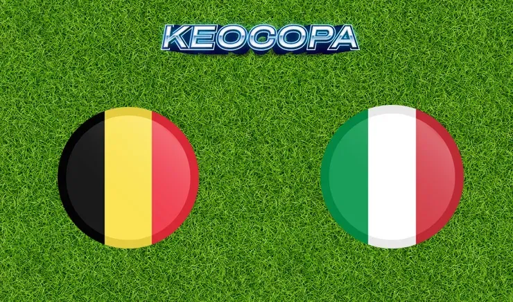 Soi kèo trận đấu giữa đấu tỷ số trận Bỉ vs Italia, 02h45