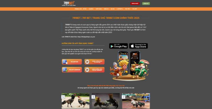 789bet – Thiên Đường Game Bài Đổi Thưởng Hàng Đầu